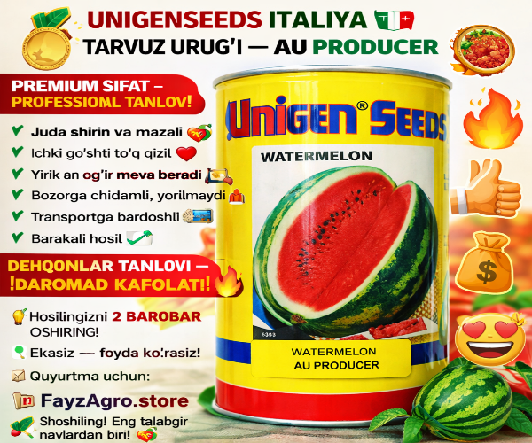 UNIGENSEEDS tarvuz urugʻi
