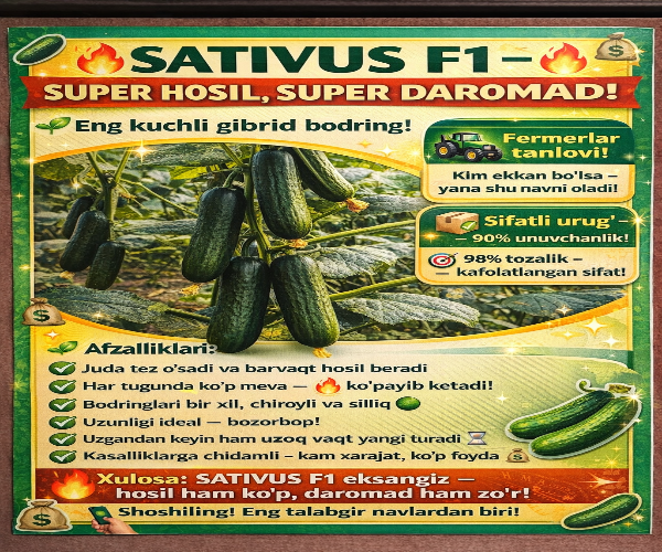Sativus F1 bodring